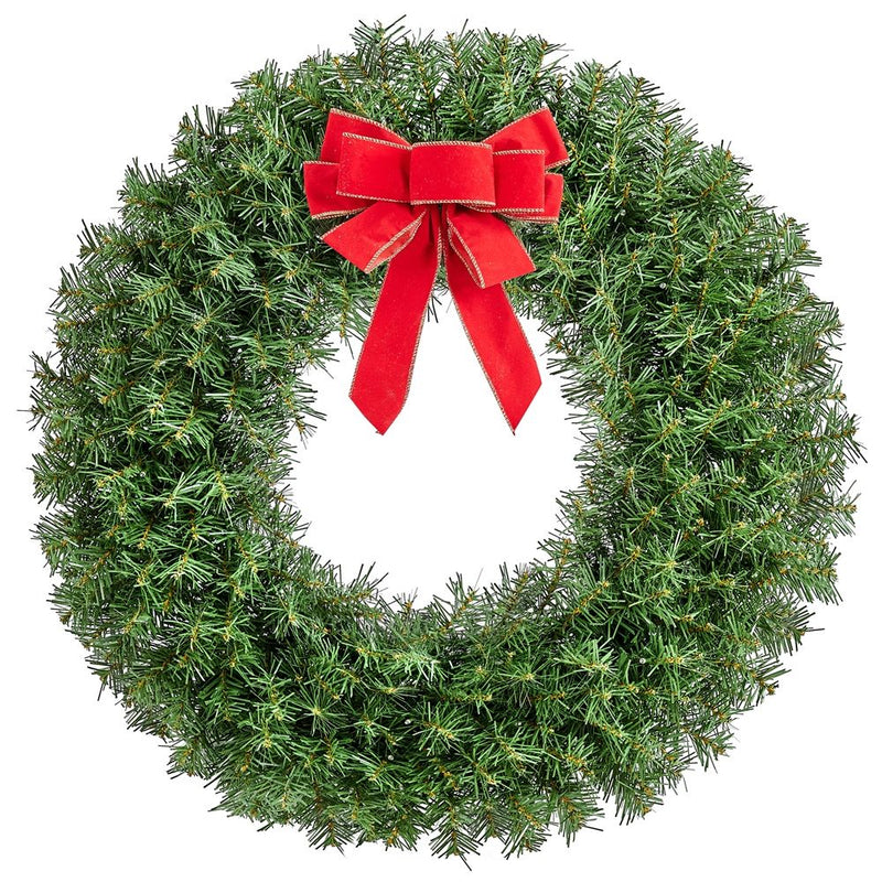 Yaheetech 30in Pre-lit Artificial Christmas Wreath