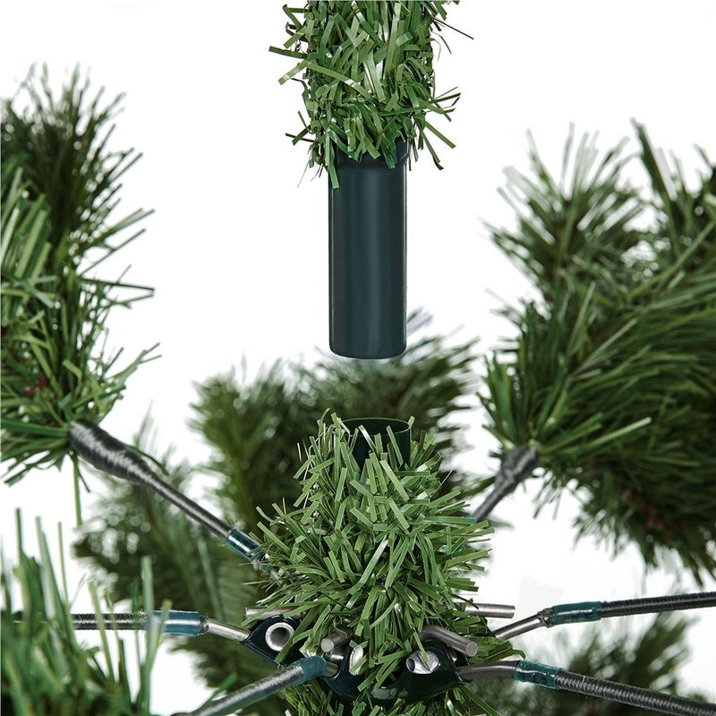 Yaheetech 6/7.5FT Pre-lit Artificial Christmas Tree
