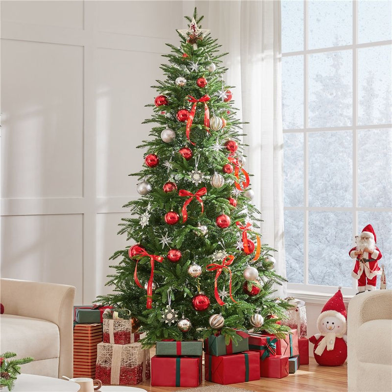 Yaheetech 6/7.5FT Pre-lit Artificial Christmas Tree