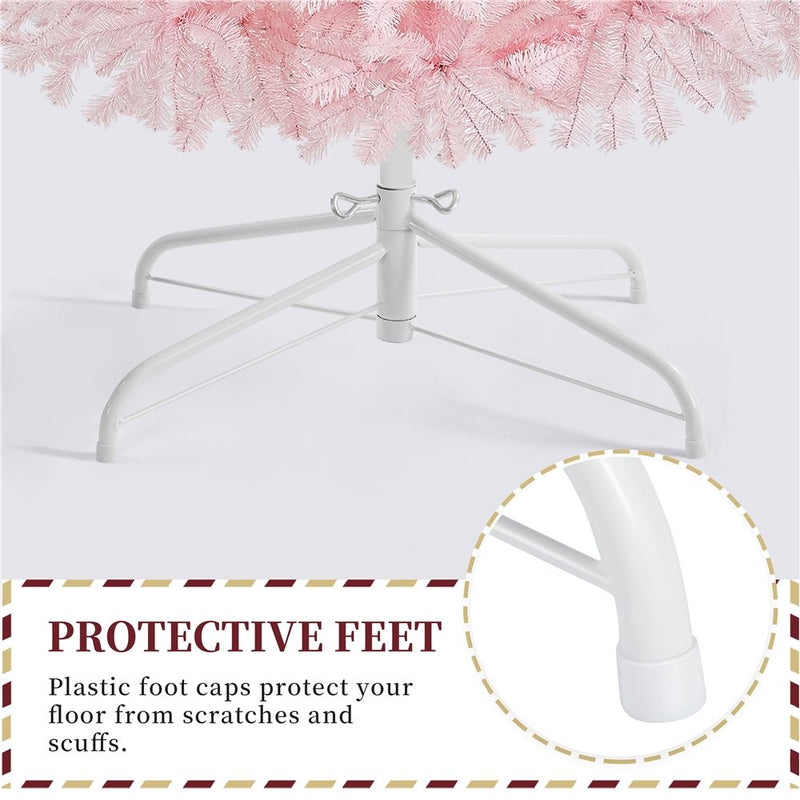 Yaheetech 4.5FT Pre-lit Artificial Christmas Tree