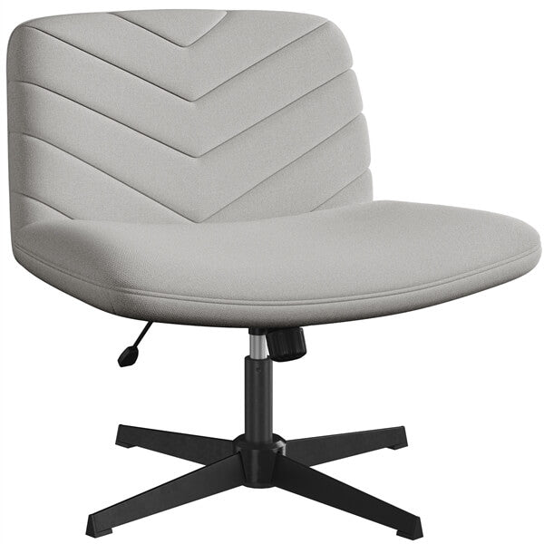 Yaheetech Wide Criss Cross Chair with No Wheels