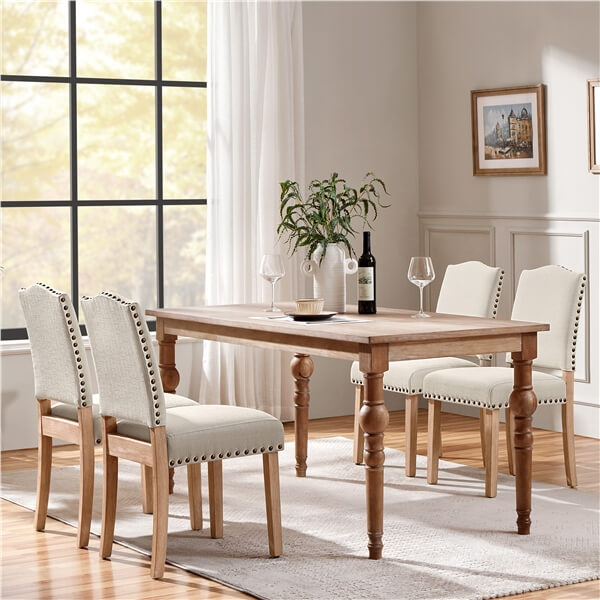 Yaheetech Dining Chairs Set of 4 Dining Room Chair