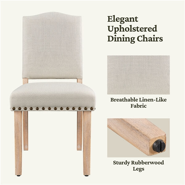 Yaheetech Dining Chairs Set of 4 Dining Room Chair