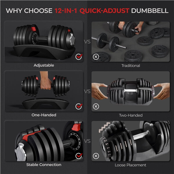 cap adjustable dumbbells