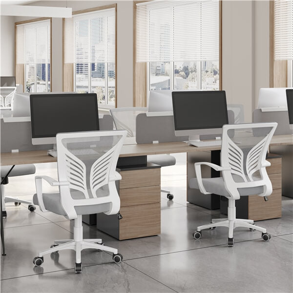 Yaheetech 2pcs Mesh Office Chairs