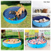 folding dog pool