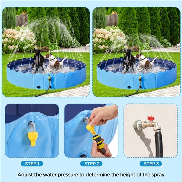 foldable paddling pool for dogs