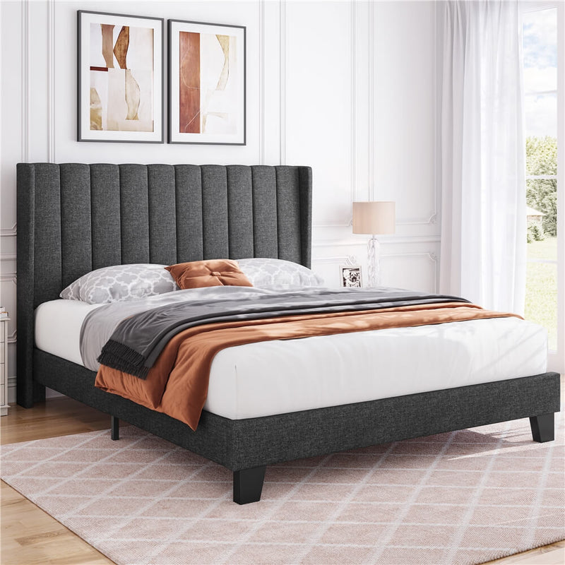 Yaheetech Set of 2 Modern Metal Bed Frames with Slatted Yaheetech Set of 2 Modern Metal Bed Frames with Slatted