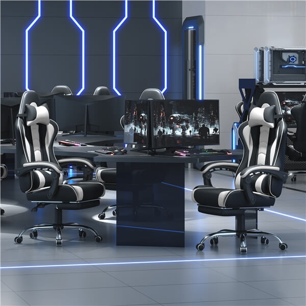 【yu_aページ②】　チェア＆フットレスト Yaheetech Gaming Chair — yaheetech.shop
