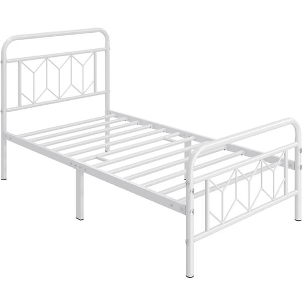 king size bed iron frame