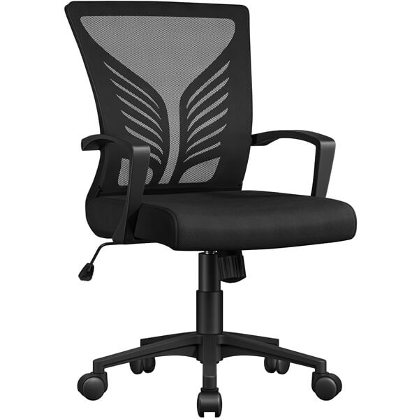 Yaheetech 2pcs Mesh Office Chairs