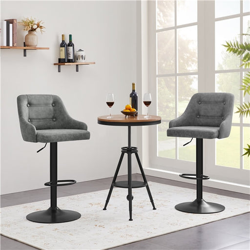 metal bar stool industrial