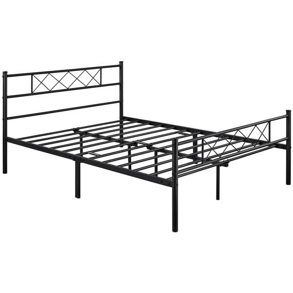 steel bed frame king