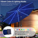 outdoor umbrella led lights