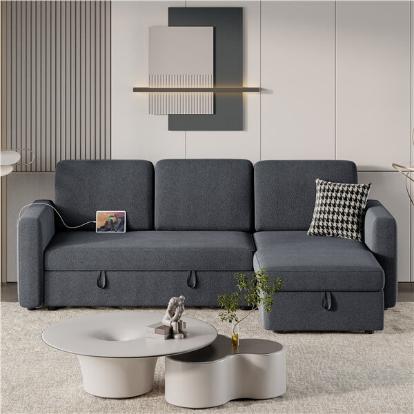 Yaheetech Sectional Sofa L Shaped Sofa Couch