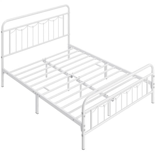 iron frame bed queen