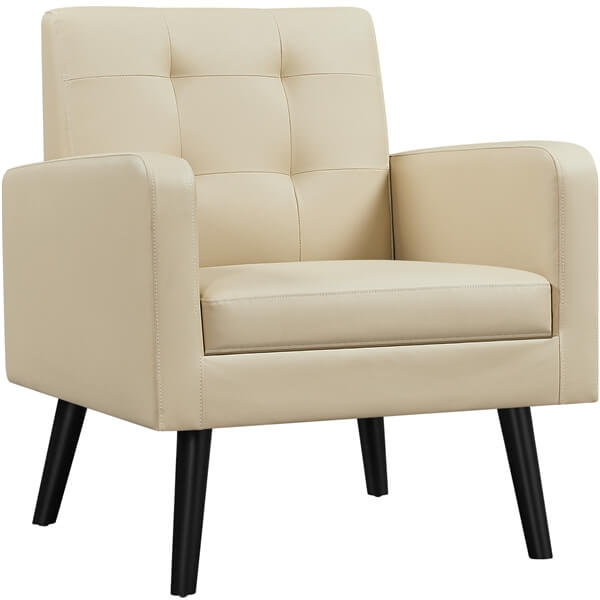 Yaheetech Mid-Century Accent Chair