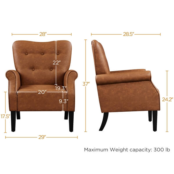 modern armchairs for living room