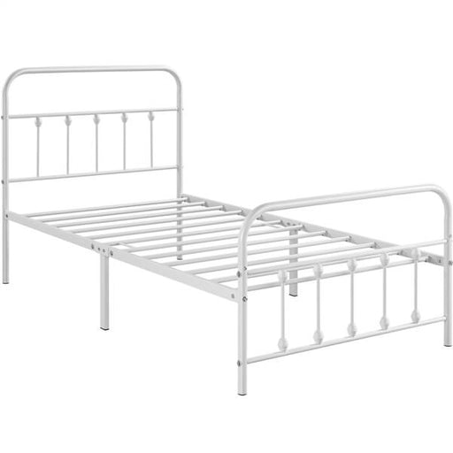 victorian vintage style platform metal bed frame