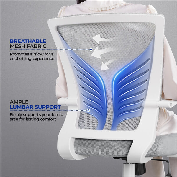 Yaheetech 2pcs Mesh Office Chairs