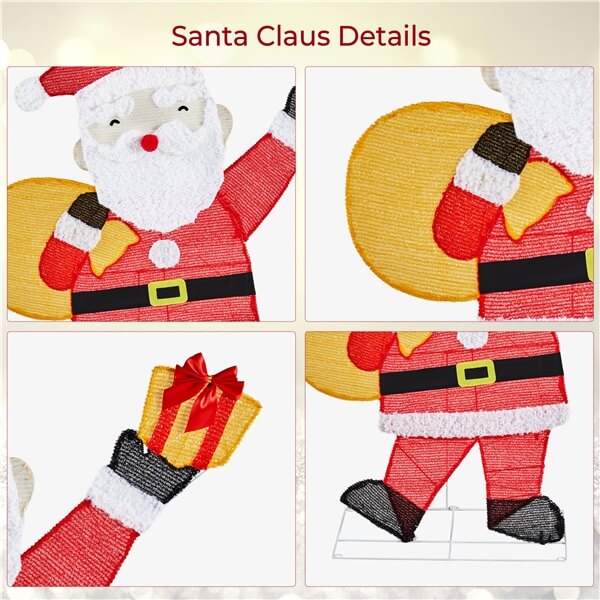 inflatable santa 6ft