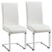 yaheetech white dining chair