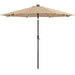 solar powered led patio umbrella