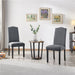 contemporary upholstered dining chairs