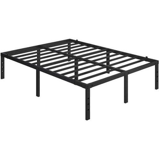 steel bed frame queen