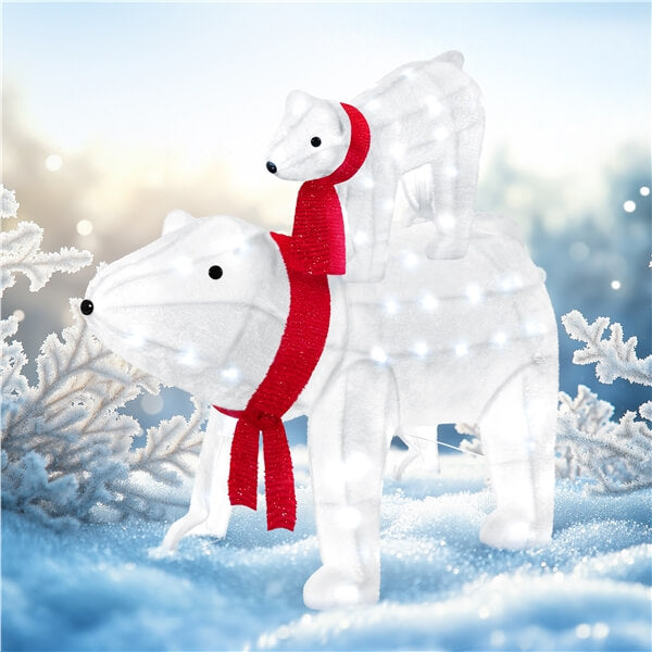 polar bear christmas outdoor decorations