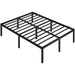 heavy duty platform bed frame