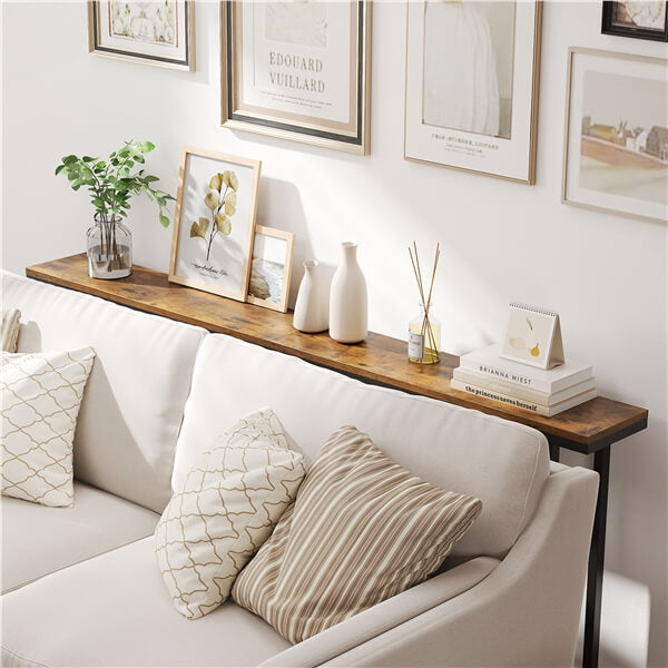 Yaheetech 71 Inch Extra Long Entryway Sofa Table for Behind Couch
