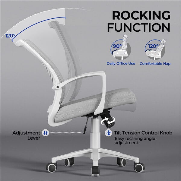 Yaheetech 2pcs Mesh Office Chairs