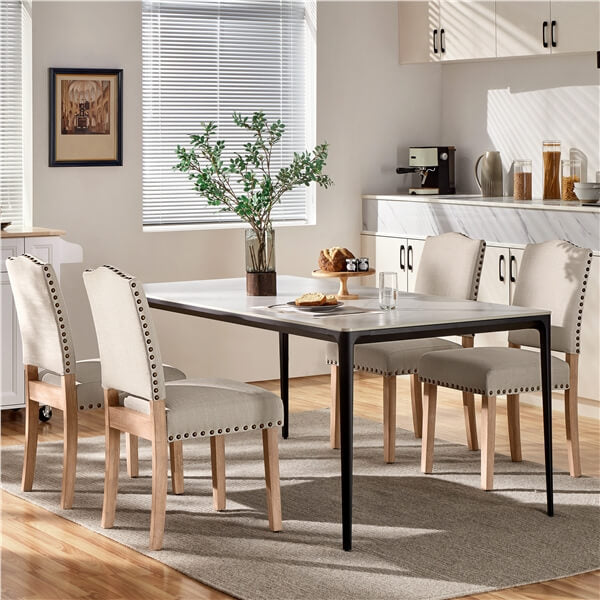 Yaheetech Dining Chairs Set of 4 Dining Room Chair