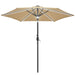 cantilever patio umbrella with solar lights