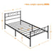 king size metal beds