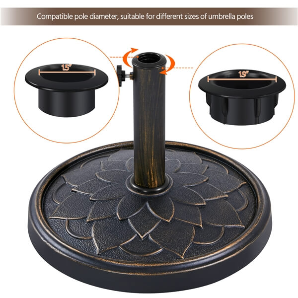 patio umbrella and stand