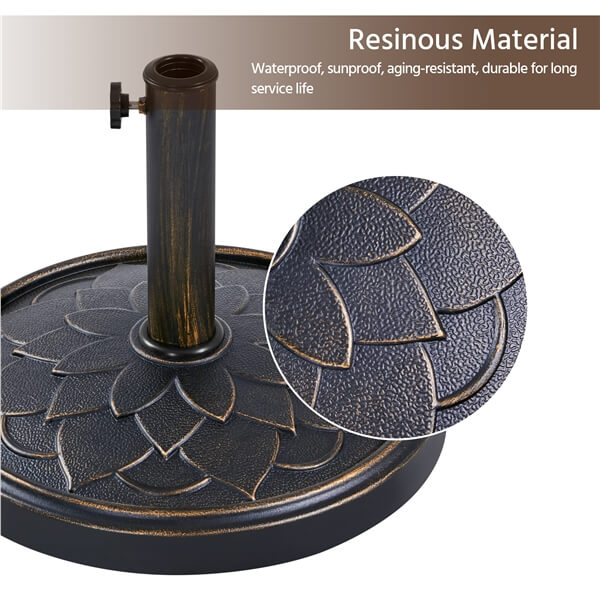 weighted umbrella base