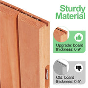 wood fence front yard