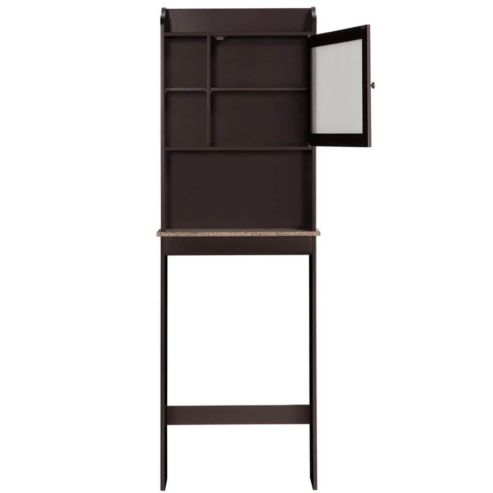 29.5 W x 31.5 H x 12 D Free-Standing Bathroom Cabinet Yaheetech Finish: Espresso