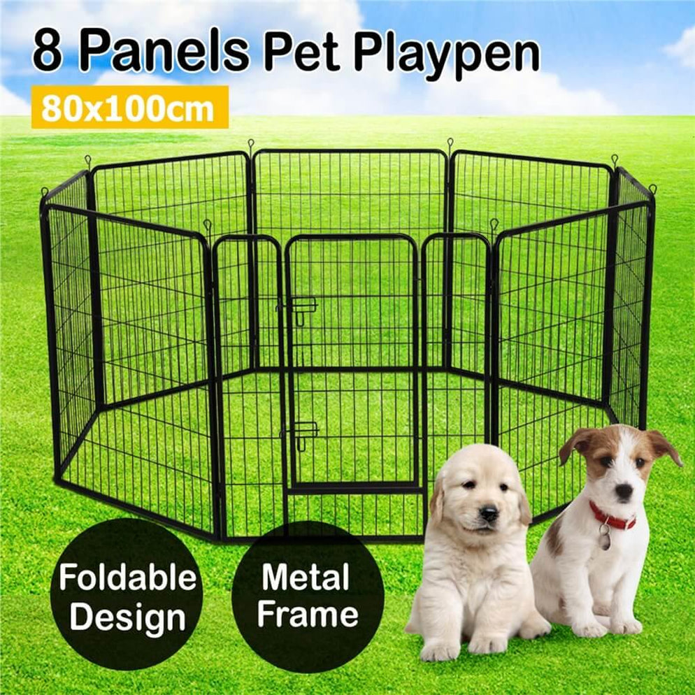 Yaheetech Dog Pen 8 Panels 40 Inch