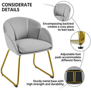 velvet armchair green