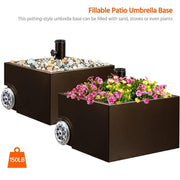 Yaheetech Portable Patio Umbrella Base 150lb