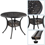 Yaheetech Patio Bistro Table