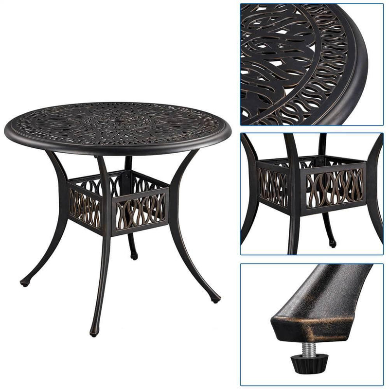 Yaheetech Patio Bistro Table
