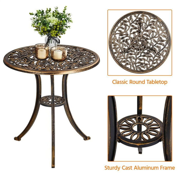 Yaheetech 3-Piece Outdoor Bistro Set