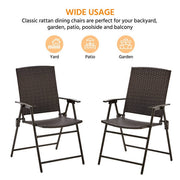 2pcs Rattan Chairs