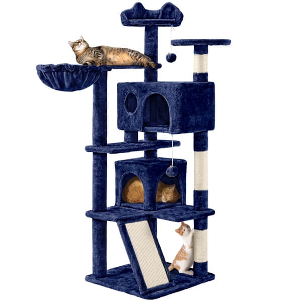 Yaheetech Kitten Tree Tower 57''H — yaheetech.shop