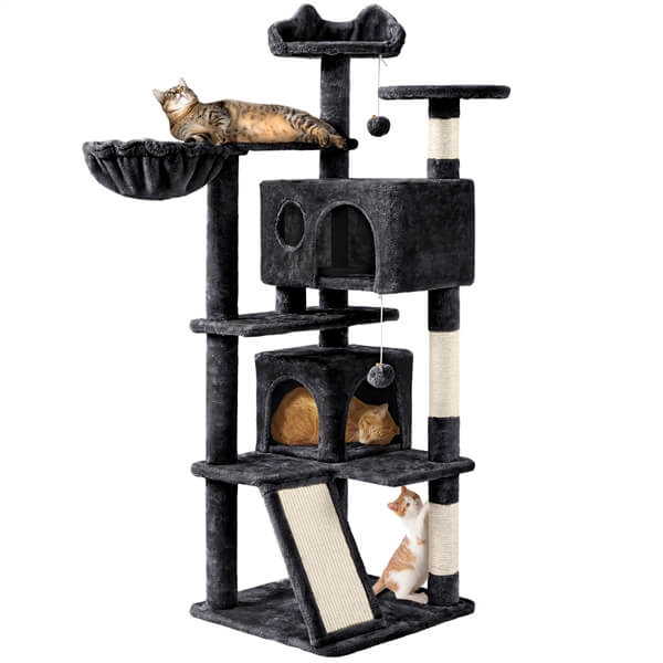 Yaheetech Kitten Tree Tower 57''H — yaheetech.shop