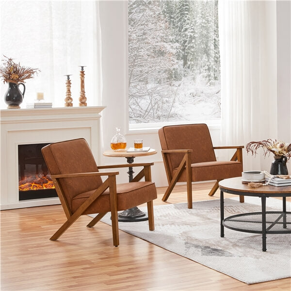 Yaheetech Faux Leather Lounge Chair — yaheetech.shop